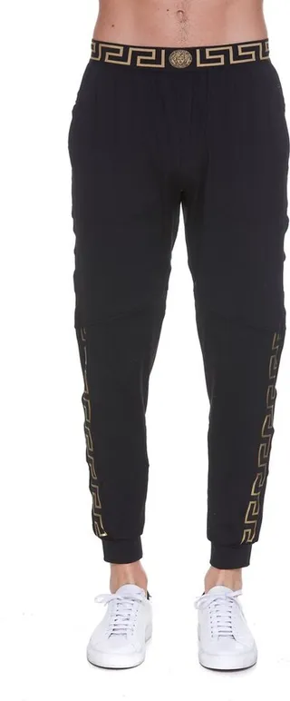 Versace Greca Detailed Stretched Track Trousers