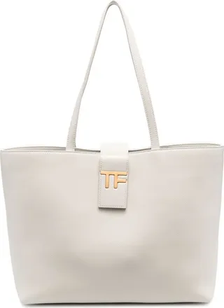 Logo-Plaque Tote Bag