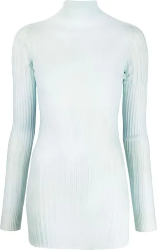 Tie-Dye Sheer Minidress