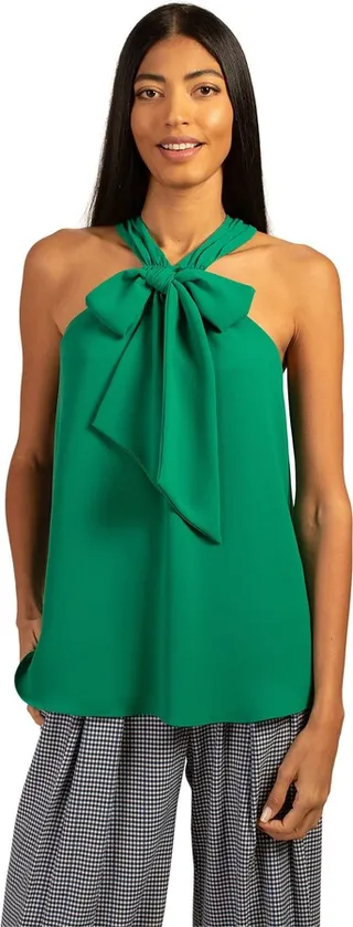 Trina Turk Women's Halter top with Bow