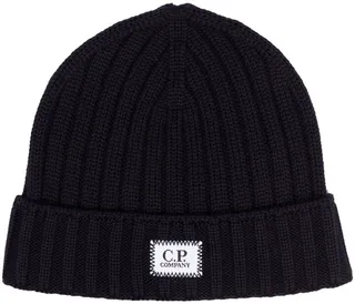 Logo-Patch Wool Beanie