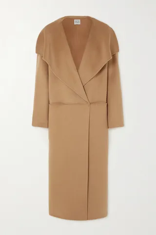 TOTEME - Signature Wool-blend Coat - Brown