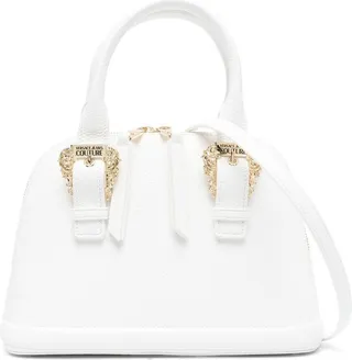 Faux-Leather Mini Tote Bag