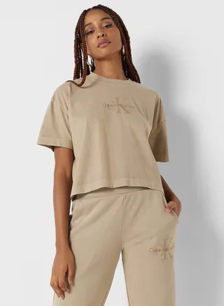 Crew Neck Logo T-Shirt