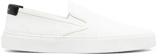 Logo-Print Slip-On Sneakers