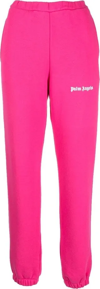 Logo-Print Cotton Track Pants