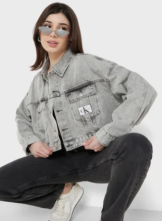 Denim Detail Jacket