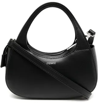 Micro Swipe leather tote bag