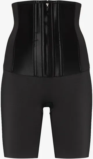 Black Under Sculpture Waist Cincher Shorts