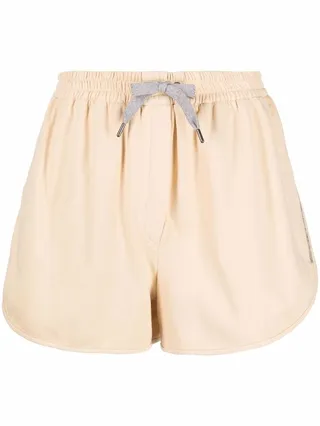 Drawstring Bermuda Shorts