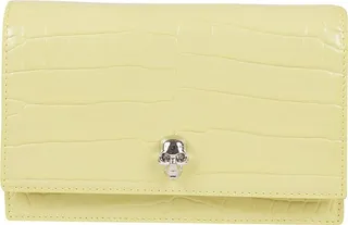 Alexander McQueen Skull Embossed Crossbody Bag
