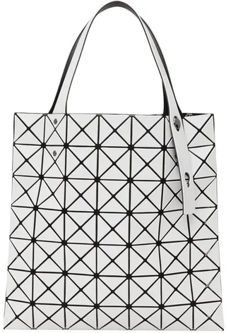 Bao Bao Issey Miyake White Prism Tote