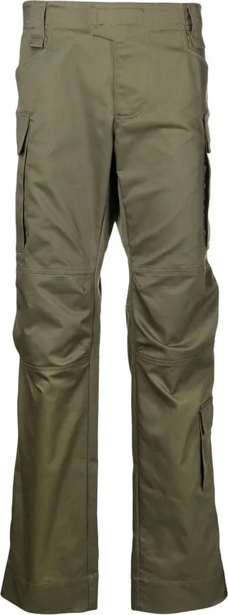 Straight-Leg Cargo Trousers