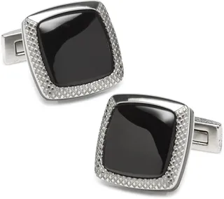 Onyx Cushion Cuff Links