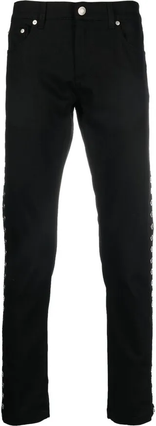 Black Mid-Rise Skinny Jeans