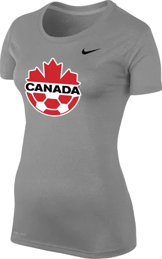 Canada Legend Nike Women's Dri-FIT T-Shirt in Grey
