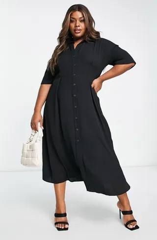 Curve Midi Shirtdress
