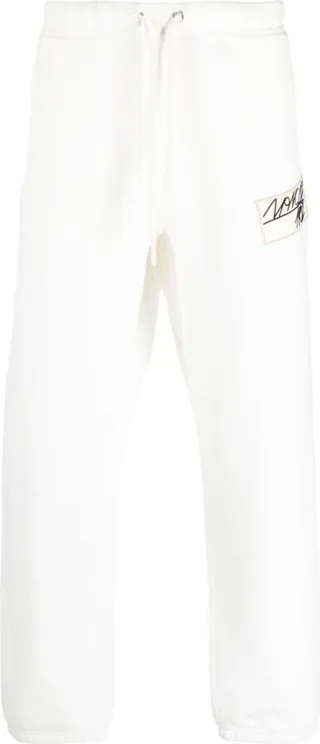 White 2 Moncler 1952 Logo Patch Track Pants