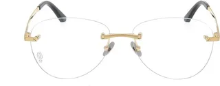 Cartier Round Rimless Glasses