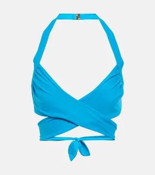 Luana halterneck bikini top