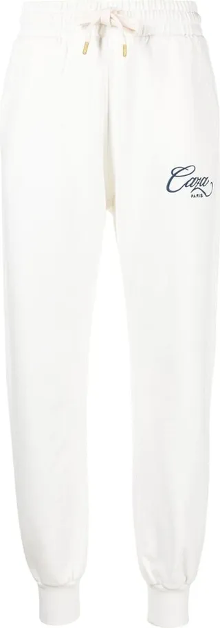 Caza embroidered track pants