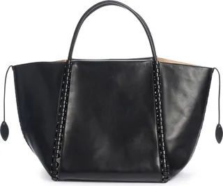 Hinge Large Leather Tote