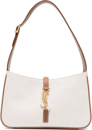 Le 5 à 7 canvas shoulder bag