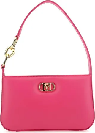 MCM Travia Logo-Plaque Mini Shoulder Bag