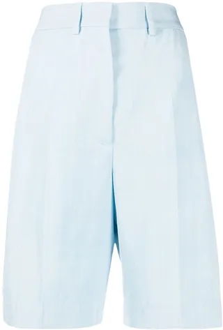Tailored High-Waist Shorts