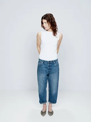 Dad Organic-cotton Baggy Boyfriend Jeans