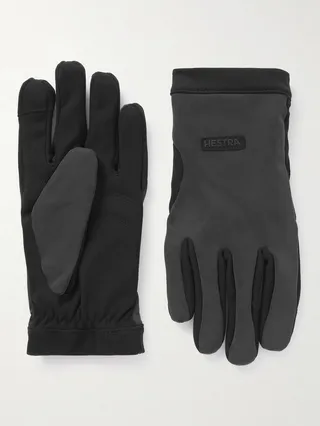 Mason Touchscreen Fleece-Lined Stretch-Shell Gloves