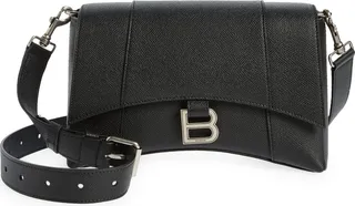 Extra Small Downtown Grained Leather Crossbody Bag