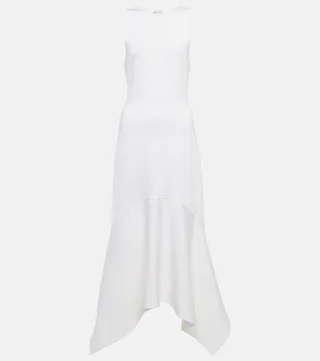 Olinda asymmetric maxi dress