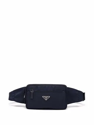 Logo-Plaque Belt Bag
