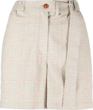 Beige Bermuda Women