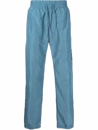 Embroidered-Logo Track Pants