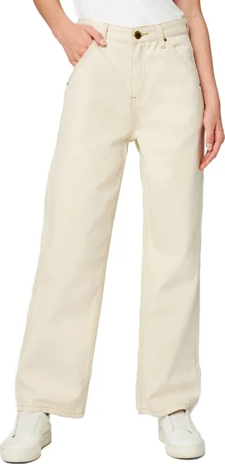 [BLANKNYC] Womens Luxury Clothing Twill Straight Leg Comfortable & Stylish Pants