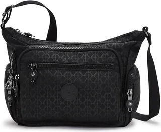 Kipling Gabbie Small Printed Crossbody Bag Signature Emb
