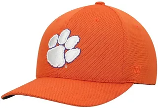 Men's Top of The World Orange Clemson Tigers Reflex Logo Flex Hat