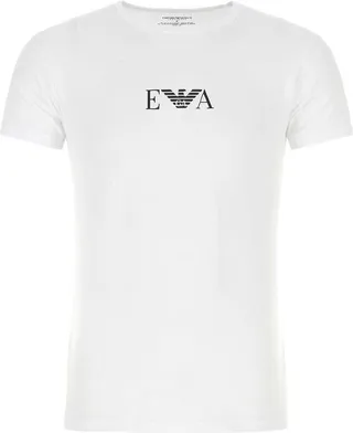 Emporio Armani Two-Pack Of Logo Monogram Underwear T-Shirts