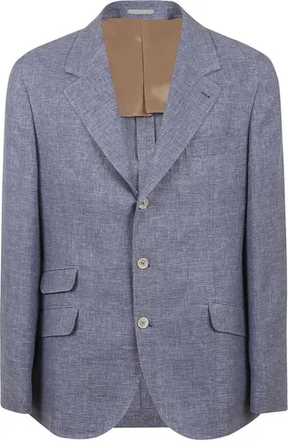 Brunello Cucinelli Buttoned Tailored Jacket