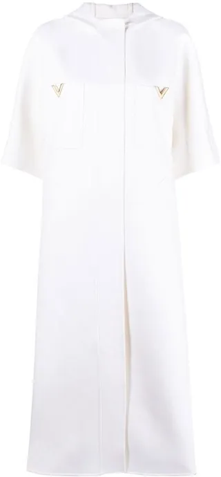 VGold hooded cape
