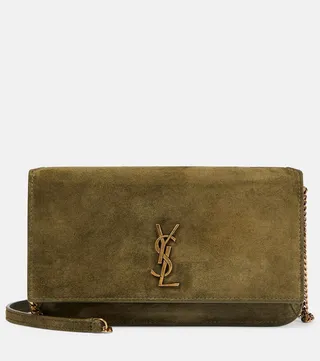 Cassandre suede shoulder bag