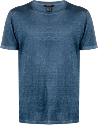 crew neck linen T-shirt