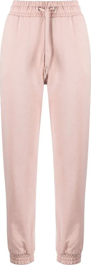 Drawstring-Waist Cotton Track Pants