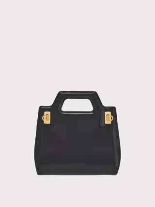 Ferragamo Women Wanda mini bag Black