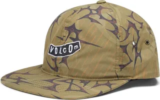 Volcom Skate Vitals Adjustable Hat (Army) Caps