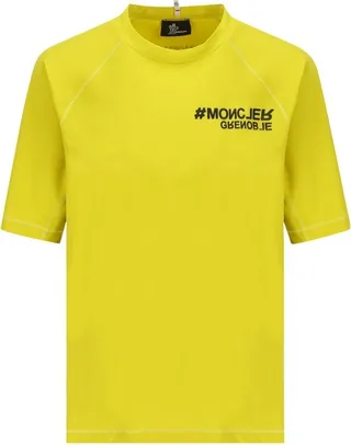 Moncler Grenoble Logo Patch Crewneck T-Shirt