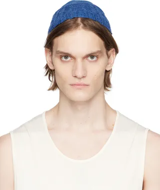 Magliano Navy Lace Beanie