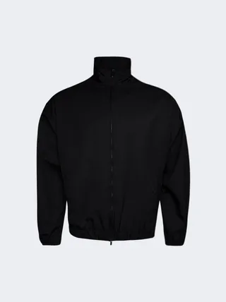 Eternal Wool Nylon Track Jacket Black